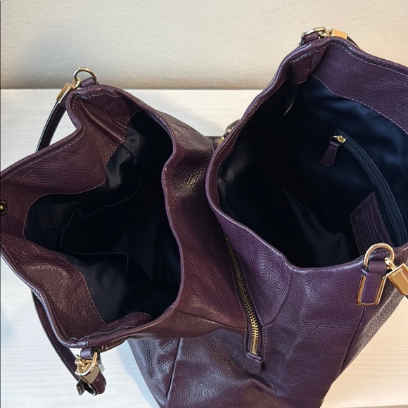 Coach Plum colored pebbled leather Madison Phoebe shoulder bag
Coach H1376-24621 - Picture 8 of 13